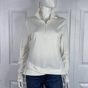 LAYER8 women's 1/4 zip sweater medium